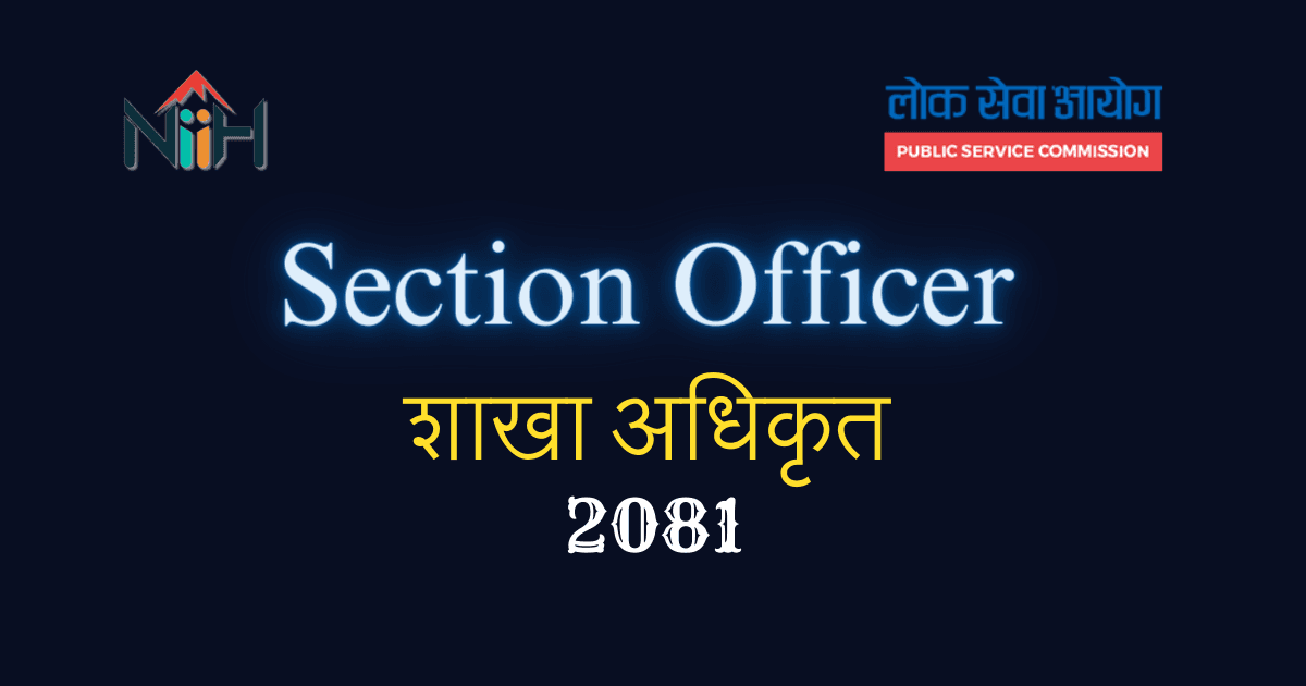 Section Officer 2081
